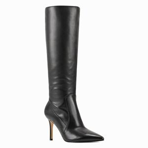 Nine West Fivera Pointy Toe Boots - Black - Ireland (BX9574103)